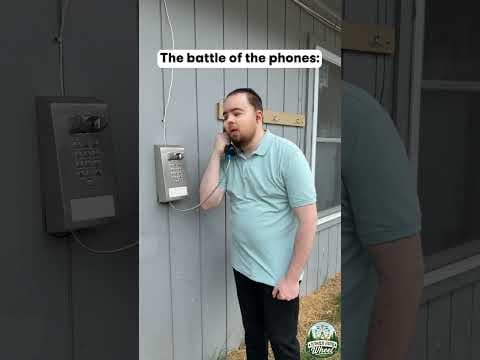 The battle of the phones:😎